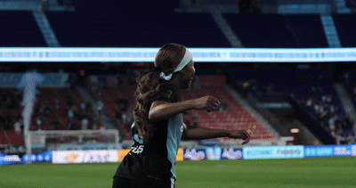 Gotham FC celebration gif